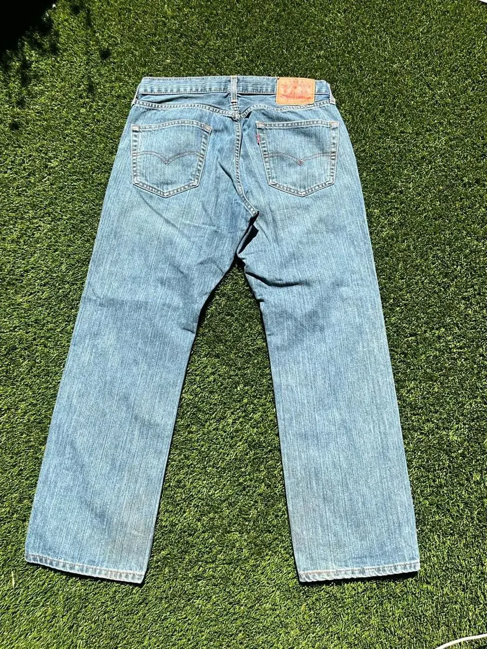 Levi's 559 Relaxed Straight Fit Jeans Mens 32x30 Blue Light Wash